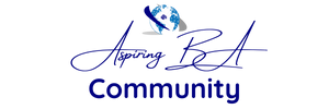 AspiringBA logo banner style